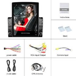 Android9.1 GPS Nav WIFI 9.7 Double Din Car Stereo Radio MP5 Player Touch Screen