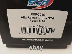 BBR Alfa Romeo Giulia GTA rosso GTA 2020 1/43 BBRC246