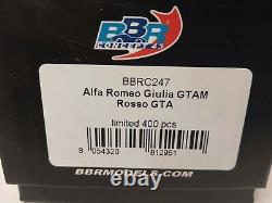 BBR Alfa Romeo Giulia GTAM rosso GTA 2020 1/43 BBRC247