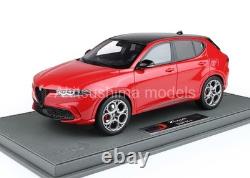 BBR BBRC1858A 1/18 Alfa Romeo Tonale Tributo Plug-in Hybrid 2023 Red with case