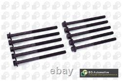 BGA Cylinder Head Bolt Set with Cylinder Head Gasket Kit fits Saab 9-3X