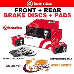 BREMBO FRONT + REAR BRAKE DISCS + BRAKE PADS for ALFA ROMEO GT 3.2 GTA 2003-2010