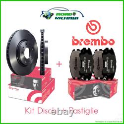 BREMBO Front Discs + Pads Kit For ALFA ROMEO 145 1.8 2.0 98-01 BREMBO Front Discs + Pads Kit For ALFA ROMEO 145 1.8 2.0 98-01