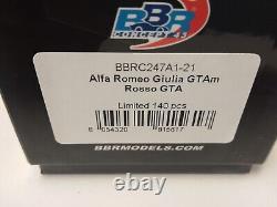 Bbr Alfa Romeo Giulia Gtam Red Gta 2020 1/43 Bbrc247a1-21