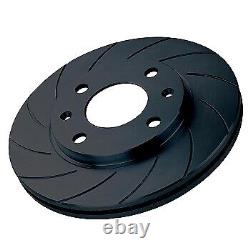 Black Diamond 12 GRV Front Discs for Alfa Romeo 156 932 GTA 3.2 V6 24v 11/03 on