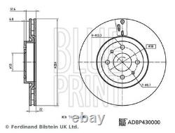Blue Print Front Brake Discs & Pads fits Alfa Romeo 145 1995-2001 1.8 2.0