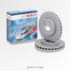 Bosch 2 X Vented Brake Discs Fits Alfa Romeo Giulia 2015-2022 2.0 2.2