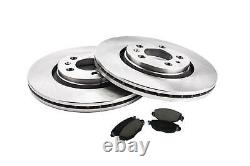 Brake Discs + Pads for ALFA ROMEO 147 937 M i GTA 2000-2010 0338F Rear 251x10