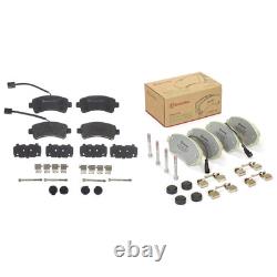 Brembo Front & Rear Pads fits Citroën Relay III Platform 2015-2023 2.0 2.2