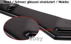 CUP Diffusor für Alfa Romeo 147 GTA Heckansatz FLaps Splitter Ansatz Rippen ABS