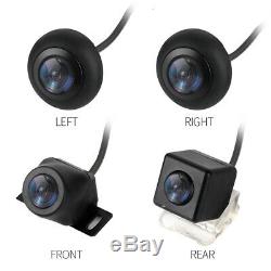 Car 1080P HD 360° 4CH Surround Bird View System DVR ADAS With Light Night Vision