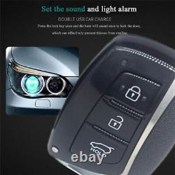 Car Alarm System Keyless Entry PKE Remote Engine Start Push One-Button Universal