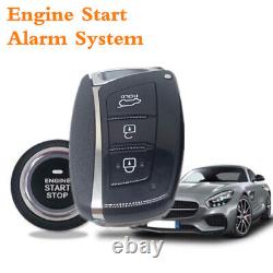 Car Alarm System Keyless Entry PKE Remote Engine Start Push One-Button Universal