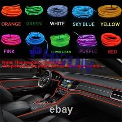 Car Interior Atmosphere RGB LED Strips Light APP Bluetooth Control withFoot Light