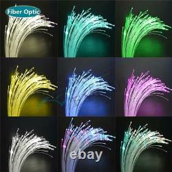 Car Starry Twinkle Fiber Optic Lamps BT APP Control Headliner Light RGB withRemote