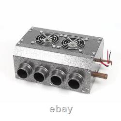 Car Vehicle Winter 12V 8 Port Dual Sides 14 Pass All Copper Coil Compact Heater