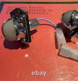 Carello Rear Reg Plate Lights Pair New Condition Alfa Romeo Giulia GT / GTA