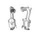 Catalytic Converter Type Approved For Fiat Bravo Mk2 1.4 16v Front Bm 50527951