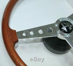 Classic Alfa Romeo Gta Wood Steering Wheel Hellebore With Hub Boss Brand New