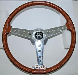 Classic Alfa Romeo Gta Wood Steering Wheel Hellebore With Hub Boss Brand New