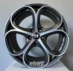 Compatible Alloy Wheels Alfa Giulia Giulietta Stelvio Tonale 159 18 NEW