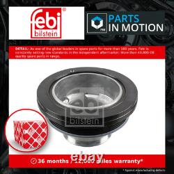 Crankshaft Pulley fits CITROEN C5 AIRCROSS 1.2 2018 on Belt 1613977180 Febi New