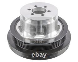 Crankshaft Pulley fits CITROEN C5 AIRCROSS 1.2 2018 on Belt 1613977180 Febi New