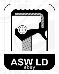 Crankshaft Shaft Seal Fits Alfa Romeo 1750-2000 75 Audi Ford VW ELRING 232.300