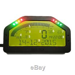 DO904 Dash Race Display FULL SENSOR KIT, Dashboard LCD Screen Rally Gauge