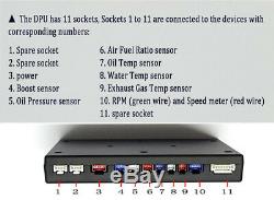 DO904 Dash Race Display FULL SENSOR KIT, Dashboard LCD Screen Rally Gauge