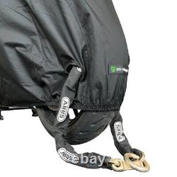 DS Covers Alfa Outdoor Topcase Motorcycle Cover LARGE for Kawasaki KLE 500