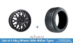 Dare Alloy Wheels & Davanti Winter Tyres 18 For Alfa Romeo 156 GTA V6 02-08