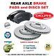 Delphi Rear Axle Brake Discs + Brake Pads For Alfa Romeo 147 3.2 Gta 2003-2010