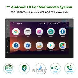 Double DIN Android Car Steero 7 Touch Screen GPS Navigation Bluetooth USB MP5