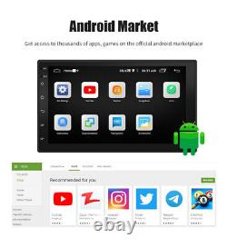 Double DIN Android Car Steero 7 Touch Screen GPS Navigation Bluetooth USB MP5