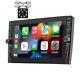 Double Din Android Car Radio Stereo Wifi Gps Nav Player 1+32g With8led Rear Camera
