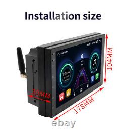 Double Din Android10.1 Car Stereo Radio GPS NAV 7 Touch Screen WIFI FM Player