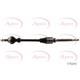 Drive Shaft For Fiat Ducato 2.8 Jtd Front Right Apec Driveshaft 3273q5