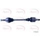 Drive Shaft For Peugeot 407 1.8 Front Left Apec Driveshaft 1607947180 3272. Nl