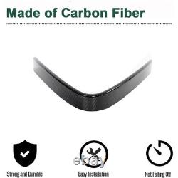 Dry Carbon Fiber Front V Shape Grille Grill For Alfa Romeo Giulia Sport 2017-24
