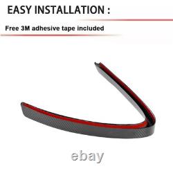 Dry Carbon Fiber Front V Shape Grille Grill For Alfa Romeo Giulia Sport 2017-24