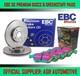 Ebc Front Discs And Greenstuff Pads 246mm For Opel Manta 1.2 1975-81