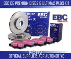 EBC FRONT DISCS AND PADS 305mm FOR ABARTH GRANDE PUNTO 1.4 TURBO 155 BHP 2008-10