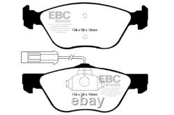 EBC Greenstuff Front Brake Pads for Fiat Coupe 2.0 16v (139 BHP) (95 96)
