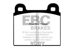 EBC Greenstuff Front Brake Pads for Mercedes W108 250 S (65 69)