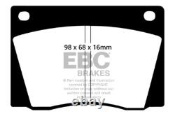 EBC Yellowstuff Front Brake Pads for Dino 246 2.4 (69 70)