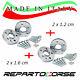 Elargisseur De Voies Repartocorse 2x12mm + 2x16mm Alfa Romeo 147 Gta 937