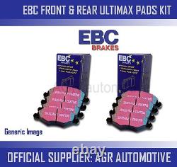 Ebc Front + Rear Pads Kit For Fiat X1/9 1.5 1983-89