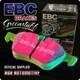 Ebc Greenstuff Front Pads Dp21031 For Alfa Romeo 156 3.2 2002-2003
