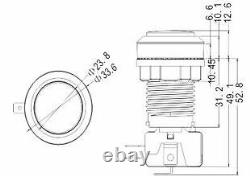 Engine Start Button for Alfa Romeo 145 146 33 Sud 146 146 159 Brera GTV MiTo GTA